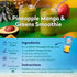 100% 100% Packaging 8.0 Oz (Pack 24) Dole Pineapple Mango Juice, No Added Sugar, Excellent Source of Vitamin C, Fruit