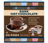 Double Donut Coffee Dark Hot Chocolate Pods for Keurig K Cups Brewers,