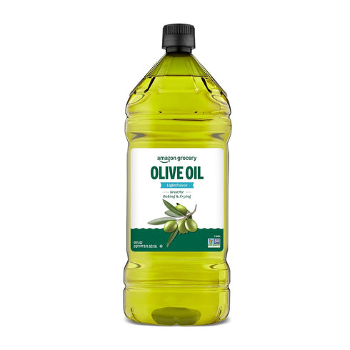 Amazon Grocery, Olive Oil, Light Flavor, 51 Fl Oz