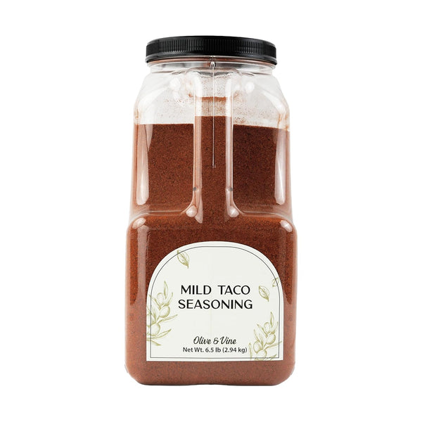 Olive & Vine Mild Taco Seasoning, Subtle Spice, For Tacos & Burritos,