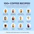 100% 80 20 French Vanilla Protein Iced Coffee - Premium Whey Protein & Instant Iced Coffees - Natural Cold Brew - Zero