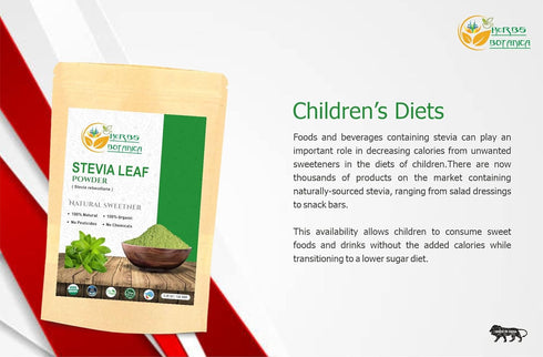 100% 5.3 oz Herbs Botanica Stevia Powder Pure Extract Natural Sweetner Sugar Alternative For Keto Diet Zero-Calorie