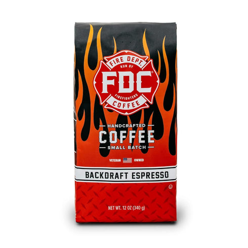 Fire Department Coffee - Gives Back to Firefighters - Backdraft Espresso Coffee