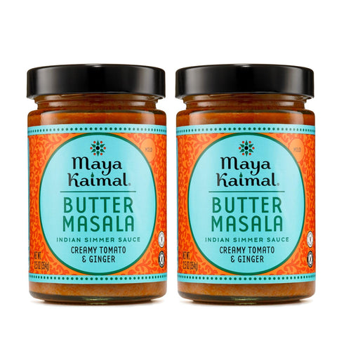 Maya Kaimal Butter Masala Sauce, 12.5 oz, Mild Indian Simmer Sauce with