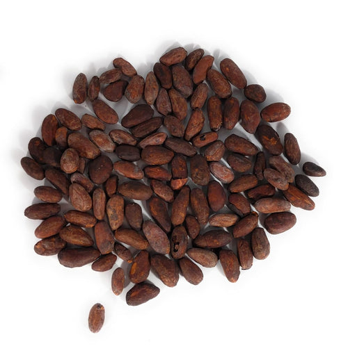 7-Pack 1oz Packages) Jungle Cat Cacao (Seven of Belize Energy! Roasted Organic Cocoa Beans - Cacao Superfood - Low
