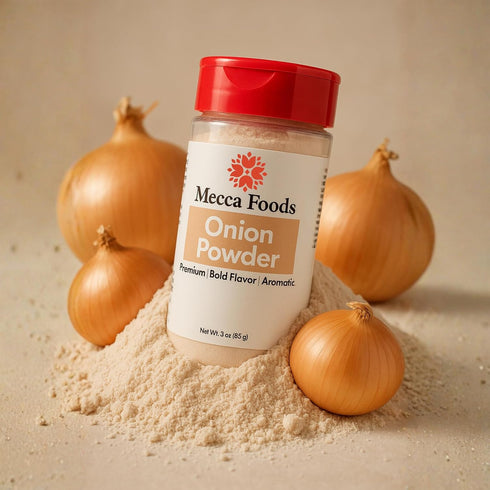 3oz 100% Onion Powder - Pure Ground Dehydrated Onion, No Fillers, Non-GMO All-Purpose Cooking Spice for BBQ, Meat