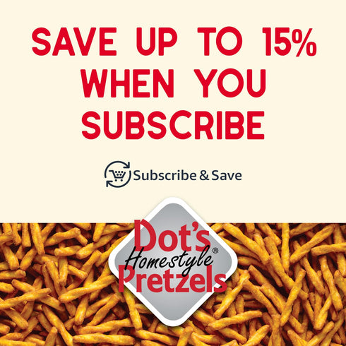 Dot's Pretzels Original Seasoned Pretzel Twists, Healthy Kids Snacks, 1oz Bag (10 Count)