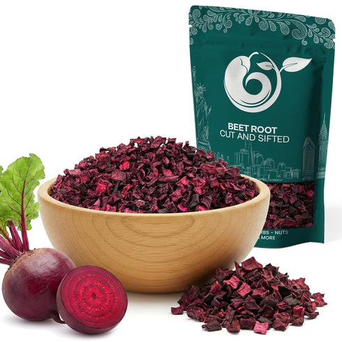 NY Spice Shop Beet Root Cut and Sifted - 1 Pound Dried