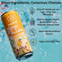 Pack 40 (18 pack, Happie Fungi Fusion Variety Sparkling Adaptogen Drink with Lions Mane, Cordyceps & Red Reishi