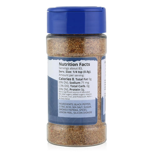 Gourmet Lemon Pepper Seasoning for Flavorful Pork Dishes