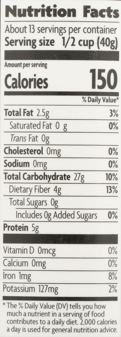 18 Natures Path, Oatmeal Quick Oats Organic, Ounce
