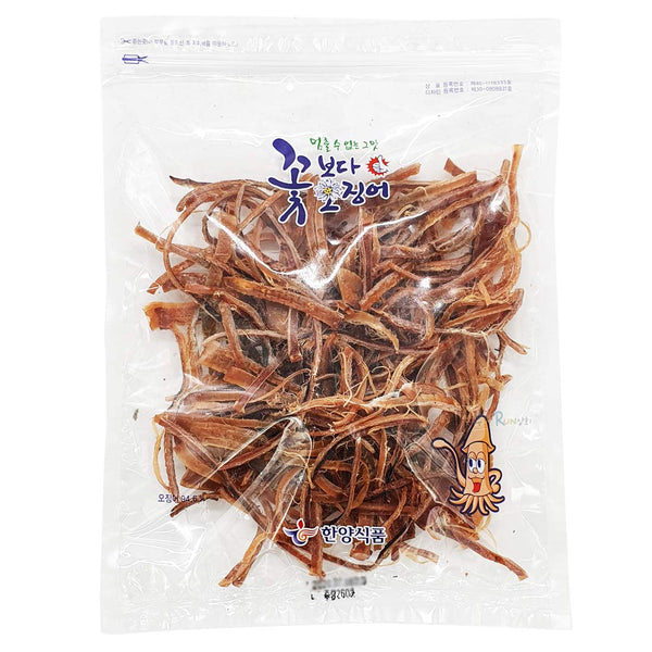 Korea Seasoned Dried Squid Snack, Squid Over Flower 230g (8.5oz)