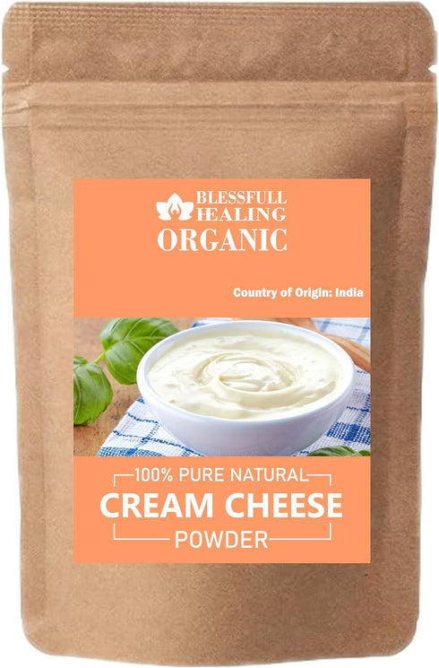 Blessfull Healing Organic Cream Cheese Powder 100% Pure Natural 100 Gram / 3.52 oz