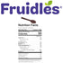 Pack 2 6 2.12 oz Fruidles of Boxes Dark Chocolate Spoons, per Box Candy Hot Chocolate Stirring Edible Spoons, Gourmet