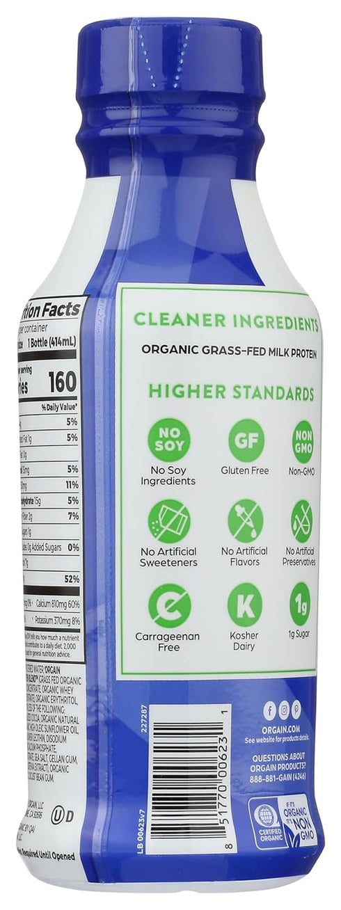 Creamy Chocolate Fudge Organic Protein Shake by Orgain