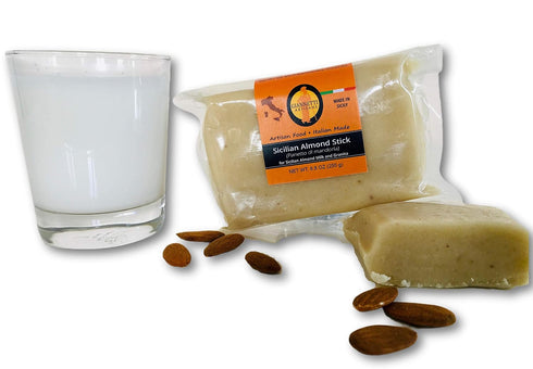 8.8 oz) Pack Giannetti Artisans Imported Sicilian Almond Paste (sugared - Single