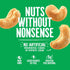 Roasted and Salted Whole Cashews Emerald Nuts (1-Pack), 5oz Resealable Bag, Kosher Certified