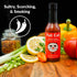 6 "Cat in Heat" Chipotle Ghost Pepper Blend by Fat Cat Gourmet | Natural Hot Sauce | Smokey, Savory | For Soups, Stews