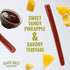 (5 Pack, Slate Belt Smokehouse Meat Sticks - Pork and Beef Jerky Sticks Individually Wrapped, Gluten-Free, MSG-Free, No