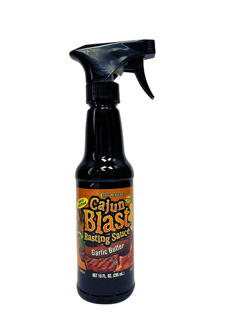 Cajun Blast Seasoned Basting Spray - Garlic Butter -10 oz BBQ Spray