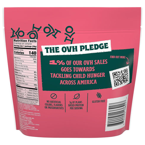 1 oz (Pack 8), ORCHARD VALLEY HARVEST Cranberry Almond Cashew Trail Mix, of Non-GMO, No Artificial Ingredients