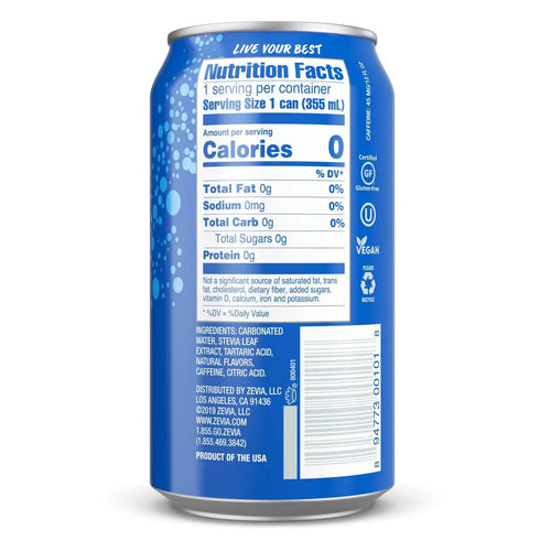 4pk Zevia Soda Cola Ntrl