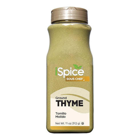 iSpice | Thyme Ground | 11 oz | Bulk Size | Premium