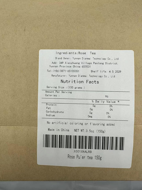 Dian Mai 150g 150 Yunnan Red Rose Edible Rose Sulfur Camellia Dried Flowers Large Flowers Cup