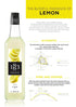 1883 1 Lemon Syrup for Drinks, Made in France, Liter Plastic Bottle