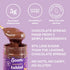 Soom Foods Chocolate Sesame Spread - 12oz (2 Pack) | Made with 3 Ingredients, Low Sugar, Dairy-Free, Nut-Free, Gluten-Free, Palm Oil-Free | 5g Protein | Better for You Chocolate Spread