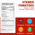 28oz 6 pack Dei Fratelli - Stewed Tomatoes