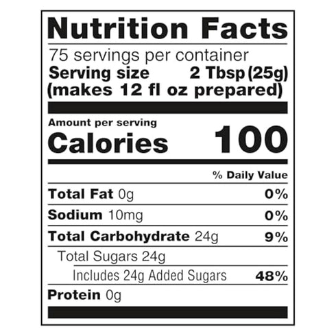 28 (Pack 2) Lipton Lemon Sweetened Iced Tea Mix, Makes Quarts