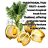 250g Dried Thai Attap Fruit Seed (Toddy Palm Seed) Natural Sweetness, No Sugar Added, Keto Friendly Snack, High Fiber