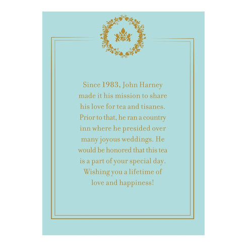 30ct Harney & Sons Wedding Tea, A Tea for Marriage, tin