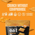 4oz Every Body Eat Snack Cracker Thins, Cheese-Less - Gluten Free, Vegan, Dairy Free, and Seed Oil Free