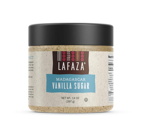 Lafaza Premium Madagascar Vanilla Sugar, 14oz