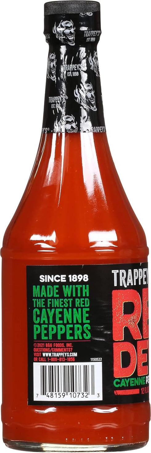 Trappey's 12 (Pack 2) Red Devil Sauce Hot, Ounce