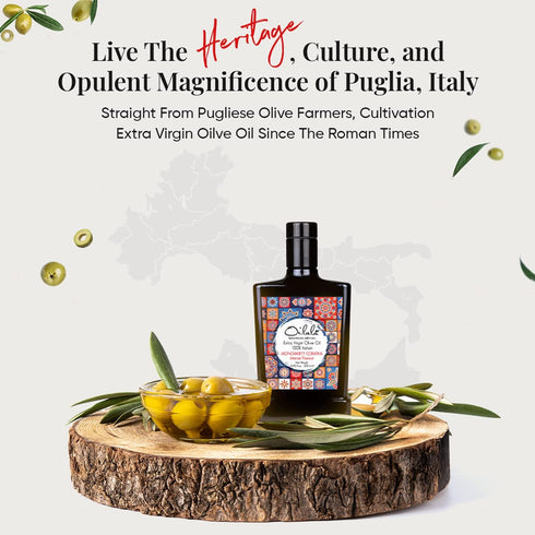 OILALA 707 2024/25 500ml (16.9 Oz) Extra Virgin Olive Oil, Robust Flavor, High Polyphenols, mg/kg High Hydroxytyrosol