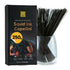 Black Hut Squid Ink Pasta - 8.8oz/250g, Natural Ingredients, Skinny Capellini, Spaghetti for Seafood Pasta