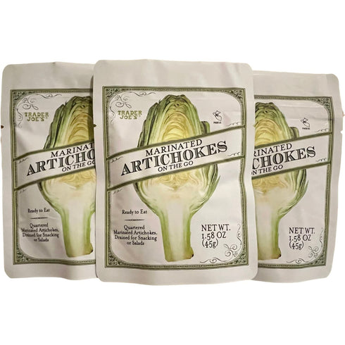 Generic Trader Joe's Marinated Artichokes On The Go Ready to Eat Kosher, 1.58