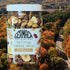 (15.5oz Germack - High Energy Trail Mix - Walnuts, Almonds, Cranberries, Peanuts, Banana Chips and Pepitas - Roasted