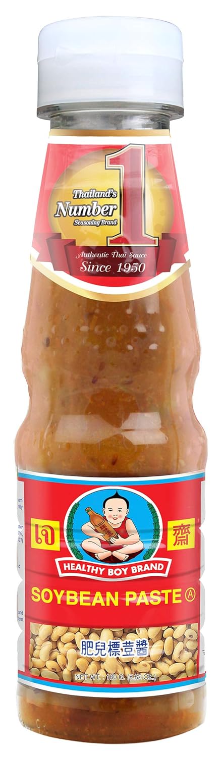 Healthy Boy Thai Soybean Paste (TaoChio), 5.8 oz (Pack of 1)