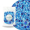 Sprinkle Pop Blue Ombre Sprinkle Mix | Monochromatic Blend of Blues & Navy Blue Sprinkles with White Pops | Undersea