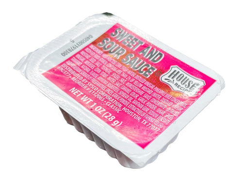 House Recipe 1 oz. 20 Count Sweet & Sour Sauce | Dipping Cup | Kosher |