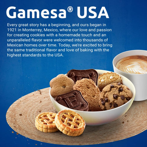 Gamesa 15.4 Surtido Rico Assorted Cookies, Ounce Box