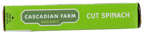10 Cascadian Farm, Spinach Cut Organic, Ounce