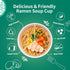 (32g) 6 Packs VOLO VERO High Protein Instant Ramen Soup Cup Variety Flavor (Chicken, Spicy Beef, Pork Tonkotsu)