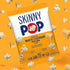 Pack, 0.5oz (40ct) SkinnyPop Popcorn, Original and Dairy-Free White Cheddar Variety Whole Grain Snack