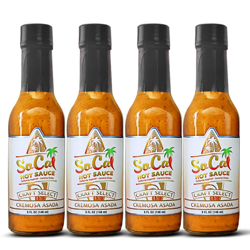 Cremosa Asada Hot Sauce - Single Bottle for Flavorful Cooking