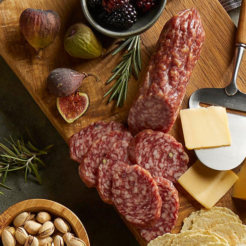 6 oz (Pack 1, Colameco's All Natural Uncured Salami Chub - Authentic Italian Flavor, Humanely Raised - Gluten-Free